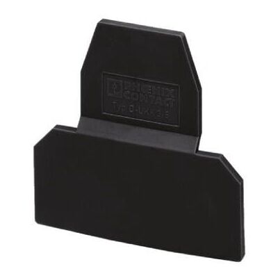 Phoenix Contact D-UKK 3/5 BK Abschlussplatte - Terminal Block Cover Phoenix Contact D-UKK 3/5 BK Abschlussplatte - Terminal Block Cover