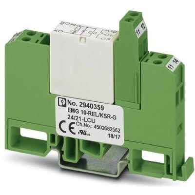 Phoenix Contact EMG 10-REL/KSR-G 24/21-LCU 2940359 - Relämodul Phoenix Contact EMG 10-REL/KSR-G 24/21-LCU 2940359 - Relämodul
