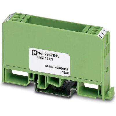 Phoenix Contact EMG 15-B3 Grünes Elektronikgehäuse - Gehäusemodul Phoenix Contact EMG 15-B3 Grünes Elektronikgehäuse - Gehäusemodul