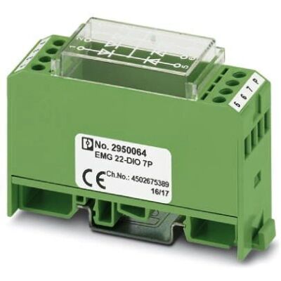 Phoenix Contact EMG22-DIO7P - Diodenmodul DIN-Schiene Phoenix Contact EMG22-DIO7P - Diodenmodul DIN-Schiene