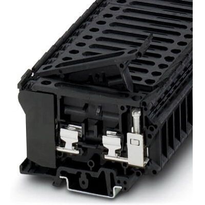 Phoenix Contact UK 6,3-HESI Klemme - Sicherungshalter, Hutschiene, Schwarz Phoenix Contact UK 6,3-HESI Klemme - Sicherungshalter, Hutschiene, Schwarz