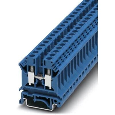 Phoenix Contact UK 6 N BU Klemmleiste - Einlagig, 0,2-6mm², 41A, 800V Phoenix Contact UK 6 N BU Klemmleiste - Einlagig, 0,2-6mm², 41A, 800V