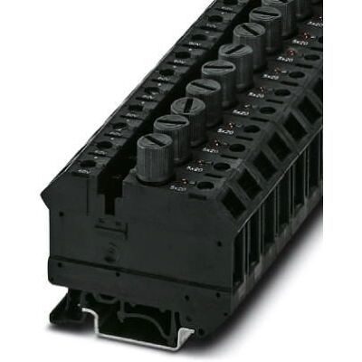 Phoenix Contact UK 10-DREHSILED 60 Klemme - Schwarz, 5x20 Phoenix Contact UK 10-DREHSILED 60 Klemme - Schwarz, 5x20