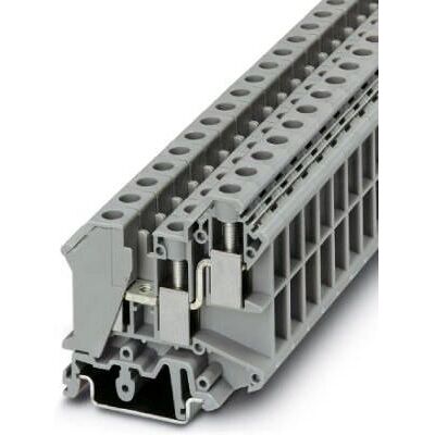 Phoenix Contact UK 10-TWIN Klemme - 2 Etagen, Grau Phoenix Contact UK 10-TWIN Klemme - 2 Etagen, Grau