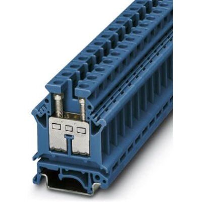 Bornier Phoenix Contact UK 16 BU - Bleu - Publicité Bornier Phoenix Contact UK 16 BU - Bleu - Publicité