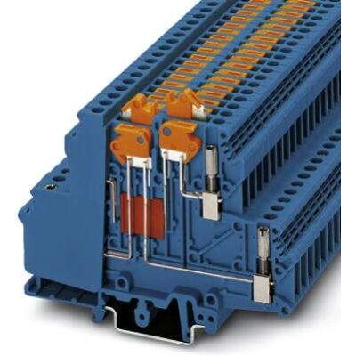 Phoenix Contact Durchgangsreihenklemme UDMTK 5-P/P BU Blau - 50 Stück Phoenix Contact Durchgangsreihenklemme UDMTK 5-P/P BU Blau - 50 Stück