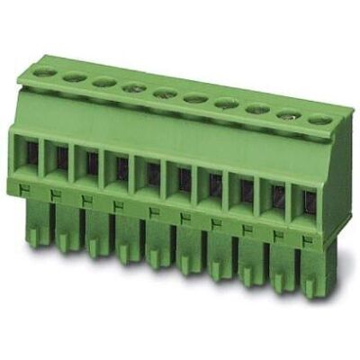 Phoenix Contact MCVW 1,5/3-ST-3,81 Terminalblock - 3-polig, Grün Phoenix Contact MCVW 1,5/3-ST-3,81 Terminalblock - 3-polig, Grün