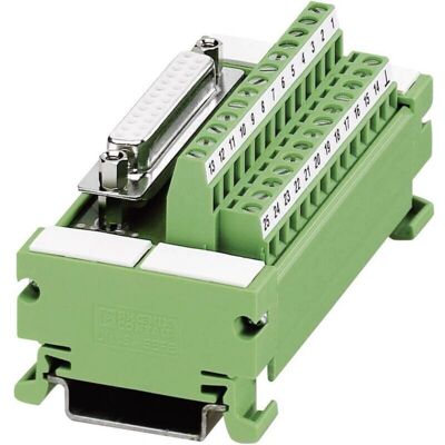 Phoenix Contact UM 45-D25SUB/B - Gränssnittmodul med D-Sub, DIN-skena, 25 stift Phoenix Contact UM 45-D25SUB/B - Gränssnittmodul med D-Sub, DIN-skena, 25 stift