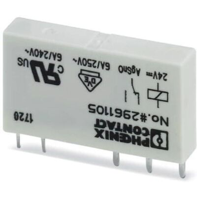 Phoenix Contact REL-MR- 24DC/21 Leistungsrelais - SPDT - 6A Phoenix Contact REL-MR- 24DC/21 Leistungsrelais - SPDT - 6A