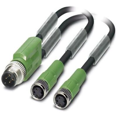 Phoenix Contact 1671360 Sensor/Actuator-kabel - 3m, IP65/IP67/IP68, Svart/Grå Phoenix Contact 1671360 Sensor/Actuator-kabel - 3m, IP65/IP67/IP68, Svart/Grå
