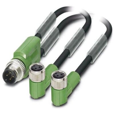 Phoenix Contact 1671386 sensorkabel - 0,6m - M8/M12 - 3 poler Phoenix Contact 1671386 sensorkabel - 0,6m - M8/M12 - 3 poler
