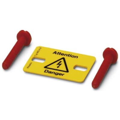 Phoenix Contact WS 4- 5 Waarschuwingsbord - Waarschuwingsbord Phoenix Contact WS 4- 5 Waarschuwingsbord - Waarschuwingsbord