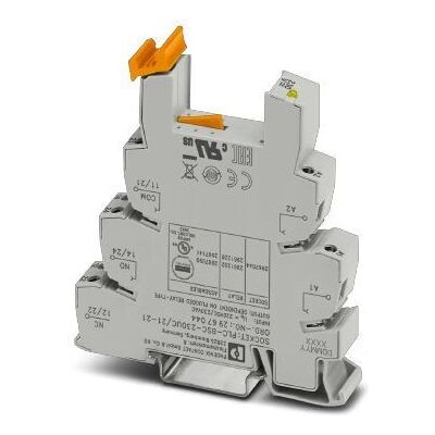 Phoenix Contact PLC-BSC-230UC/21-21 - Elektriskt relä för DIN-skena Phoenix Contact PLC-BSC-230UC/21-21 - Elektriskt relä för DIN-skena