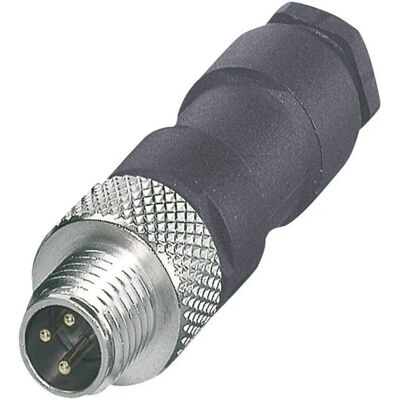 Phoenix Contact 1681156 Kabelanslutning - IP67, 3 poler, M8, Rätt kontakt Phoenix Contact 1681156 Kabelanslutning - IP67, 3 poler, M8, Rätt kontakt