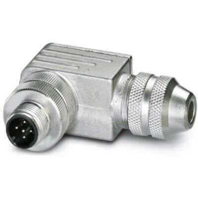 Phoenix Contact 1693429 Rostfritt stål M12 Sensor/Actuator-kontakt - Vinklad IP67 Phoenix Contact 1693429 Rostfritt stål M12 Sensor/Actuator-kontakt - Vinklad IP67