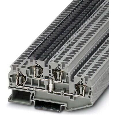 Phoenix Contact STTB 4-PV Klemme - Doppelstock, Grau, Breite 6,2mm Phoenix Contact STTB 4-PV Klemme - Doppelstock, Grau, Breite 6,2mm