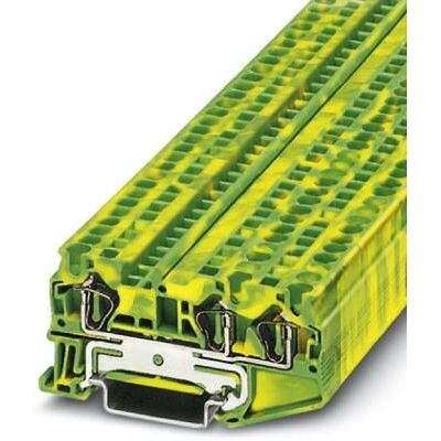 Phoenix Contact ST 4-TWIN-PE Terminalblock - Grün-Gelb Phoenix Contact ST 4-TWIN-PE Terminalblock - Grün-Gelb