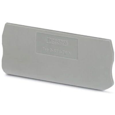 Grå terminallock D-ST 4-TWIN - Tillbehör Grå terminallock D-ST 4-TWIN - Tillbehör
