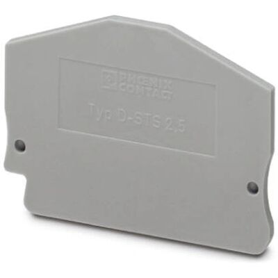 Phoenix Contact D-STS 2,5 Abschlussdeckel - Terminal block cover Phoenix Contact D-STS 2,5 Abschlussdeckel - Terminal block cover