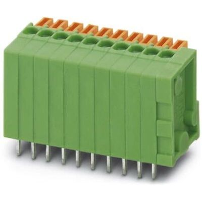 Phoenix Contact FFKDSA1/V-2,54-3 - Leiterplatten-Anschlussklemme - 3 Kontakte - Grün Phoenix Contact FFKDSA1/V-2,54-3 - Leiterplatten-Anschlussklemme - 3 Kontakte - Grün