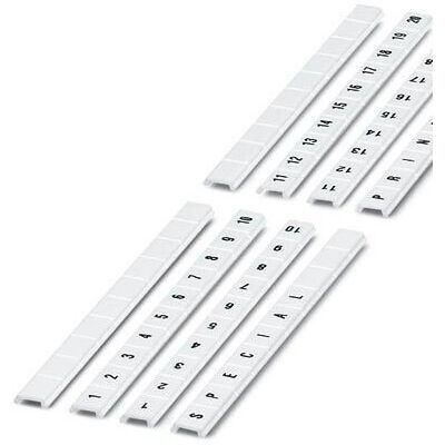 Phoenix Contact ZBF 8, LGS - Terminal Block Markers - 10 pcs Phoenix Contact ZBF 8, LGS - Terminal Block Markers - 10 pcs