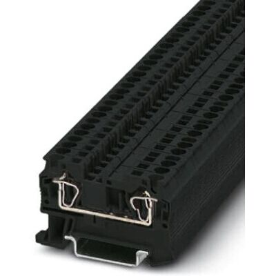 Phoenix Contact ST 4 BK Terminalblock - Hållbar, Svart, 6,2mm Phoenix Contact ST 4 BK Terminalblock - Hållbar, Svart, 6,2mm