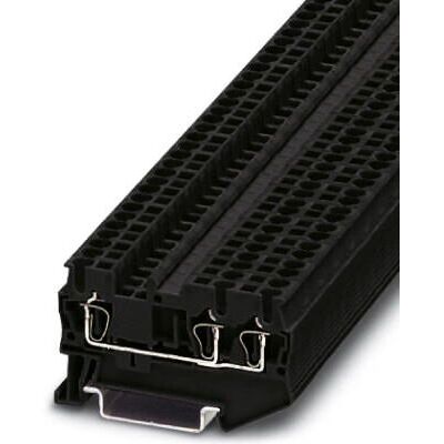 Phoenix Contact Modell 3037342 Klemme - 3-polig, Schwarz Phoenix Contact Modell 3037342 Klemme - 3-polig, Schwarz