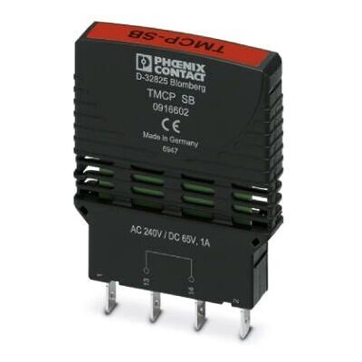 Phoenix Contact 0916602 Sicherungs-Reihenklemme mit Signalbrücke - Sicherungs-Reihenklemme Phoenix Contact 0916602 Sicherungs-Reihenklemme mit Signalbrücke - Sicherungs-Reihenklemme