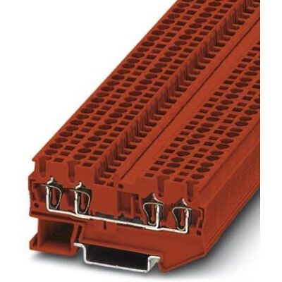 Phoenix Contact ST 2,5-QUATTRO RD Terminalblock - Röd Phoenix Contact ST 2,5-QUATTRO RD Terminalblock - Röd