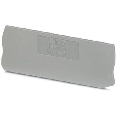 Phoenix Contact D-ST 2,5-QUATTRO/2P Grey - Terminal Block Cover Accessory Phoenix Contact D-ST 2,5-QUATTRO/2P Grey - Terminal Block Cover Accessory