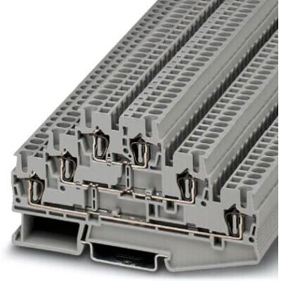Phoenix Contact ST 2,5-3L Anschlussklemme - Spannung 500V, 6 Anschlüsse, Grau Phoenix Contact ST 2,5-3L Anschlussklemme - Spannung 500V, 6 Anschlüsse, Grau