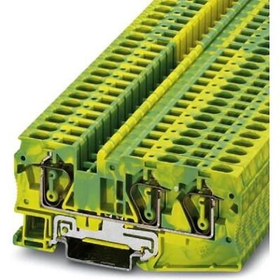 Phoenix Contact ST 6-TWIN-PE Jordklemme - Grön, Gul - 50 st Phoenix Contact ST 6-TWIN-PE Jordklemme - Grön, Gul - 50 st