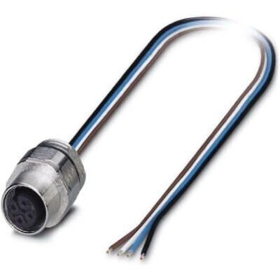Phoenix Contact 1508349 Câble capteur/actionneur - 1,5m, M12, 4 broches Phoenix Contact 1508349 Câble capteur/actionneur - 1,5m, M12, 4 broches