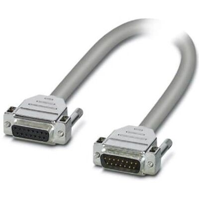 Phoenix Contact 2302052 Serielles Kabel - Geschirmt 0,5m D-Sub 15-polig Phoenix Contact 2302052 Serielles Kabel - Geschirmt 0,5m D-Sub 15-polig