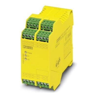 Relè di sicurezza Phoenix Contact 2963912 - 2 canali, 24V, SIL 3 Relè di sicurezza Phoenix Contact 2963912 - 2 canali, 24V, SIL 3