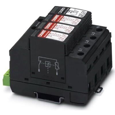 Phoenix Contact 2859181 Überspannungsschutz - Typ 2, 4-Kanal, 20 kA, 240 V Phoenix Contact 2859181 Überspannungsschutz - Typ 2, 4-Kanal, 20 kA, 240 V