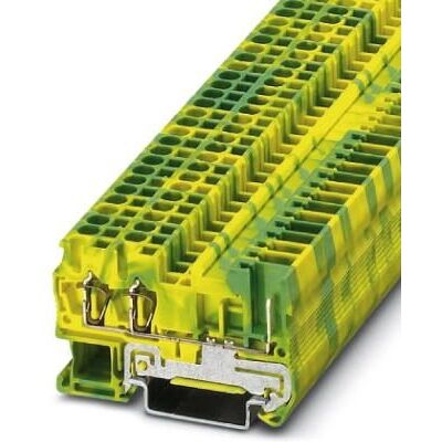 Phoenix Contact ST 2,5-TWIN/ 1P-PE Terminalblock - Montering på DIN-skena Phoenix Contact ST 2,5-TWIN/ 1P-PE Terminalblock - Montering på DIN-skena