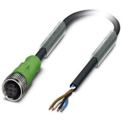 Phoenix Contact 1515811 Sensor/Aktuator-kabel - 5m Svart Phoenix Contact 1515811 Sensor/Aktuator-kabel - 5m Svart
