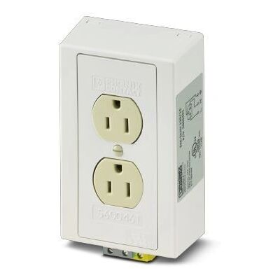 Phoenix Contact 5600461 Hilfskontakt - DIN-Schiene 15A 120V - Weiblich NEMA L5-15R Phoenix Contact 5600461 Hilfskontakt - DIN-Schiene 15A 120V - Weiblich NEMA L5-15R