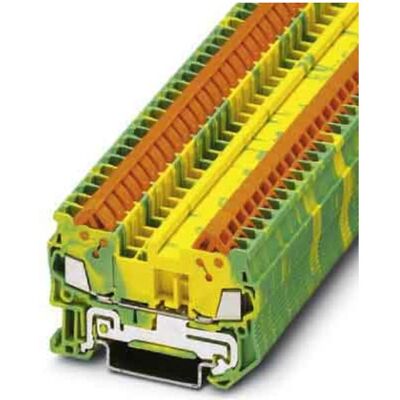 Phoenix Contact QTC 1,5-PE - Einfacher Level Terminalblock - DIN-Schiene Phoenix Contact QTC 1,5-PE - Einfacher Level Terminalblock - DIN-Schiene