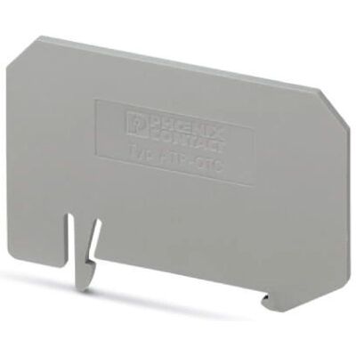 Ensemble de plaques séparatrices grises ATP-QTC Phoenix Contact - Accessoire pour bloc de connexion - Publicité Ensemble de plaques séparatrices grises ATP-QTC Phoenix Contact - Accessoire pour bloc de connexion - Publicité