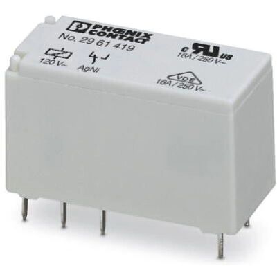Phoenix Contact REL-MR-120AC/21HC Leistungsrelais - 120V/AC, 16A, SPDT Phoenix Contact REL-MR-120AC/21HC Leistungsrelais - 120V/AC, 16A, SPDT