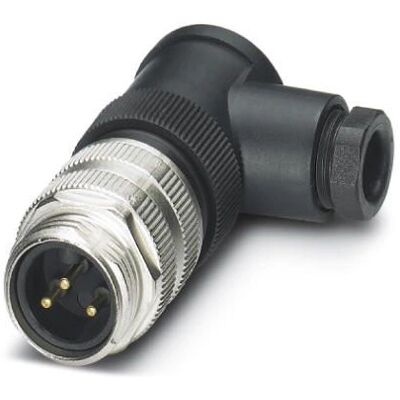 Phoenix 1521465 Sensor/Actuator-kontakt - 7/8", 3-polig, manlig, vinkel Phoenix 1521465 Sensor/Actuator-kontakt - 7/8", 3-polig, manlig, vinkel