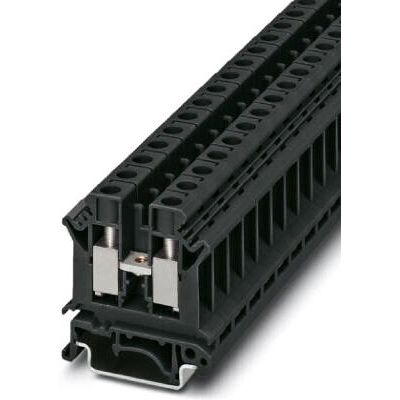 Phoenix Contact UK 6 N BK Kabelklemme - Schwarz Phoenix Contact UK 6 N BK Kabelklemme - Schwarz