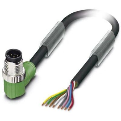 Phoenix Contact 1522545 Sensor/Ställdon-Kabel - 1,5 m, abgewinkelt, M12, 8-polig Phoenix Contact 1522545 Sensor/Ställdon-Kabel - 1,5 m, abgewinkelt, M12, 8-polig