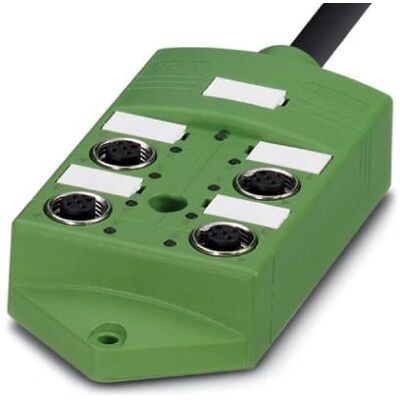Sensor-/Aktordosa Phoenix Contact SACB-4/4-L-10,0PUR - IP65, IP67, IP69K Sensor-/Aktordosa Phoenix Contact SACB-4/4-L-10,0PUR - IP65, IP67, IP69K