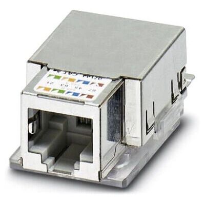 Phoenix Contact VS-08-BU-RJ45-5-F/PK IP20 CAT5e PATCH Kabel - 8 RJ45 Buchse Phoenix Contact VS-08-BU-RJ45-5-F/PK IP20 CAT5e PATCH Kabel - 8 RJ45 Buchse