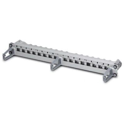 Phoenix Contact VS-PP-19-1HE-16-F Patchpanel - 19 Zoll, IP20, 16 Fächer Phoenix Contact VS-PP-19-1HE-16-F Patchpanel - 19 Zoll, IP20, 16 Fächer