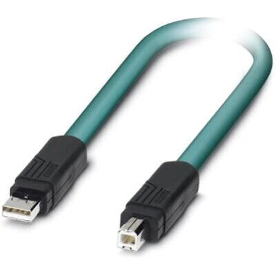 Phoenix Contact 1653935 USB-Kabel - 2m - USB A USB B - Blau Phoenix Contact 1653935 USB-Kabel - 2m - USB A USB B - Blau