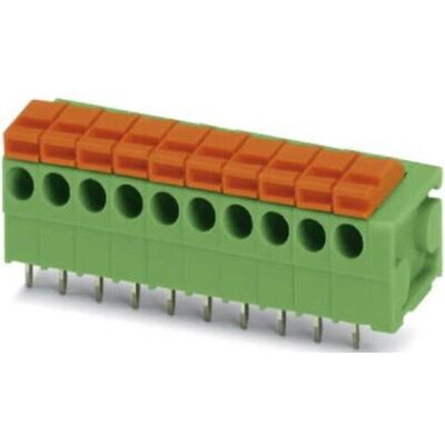 Phoenix Contact 1700282 terminal block - 4 poles - Green Phoenix Contact 1700282 terminal block - 4 poles - Green